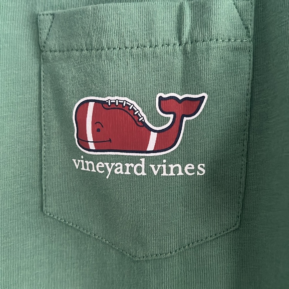 Vineyard Vines logo LS T-Shirt-Football 🏈 - Picture 2 of 5